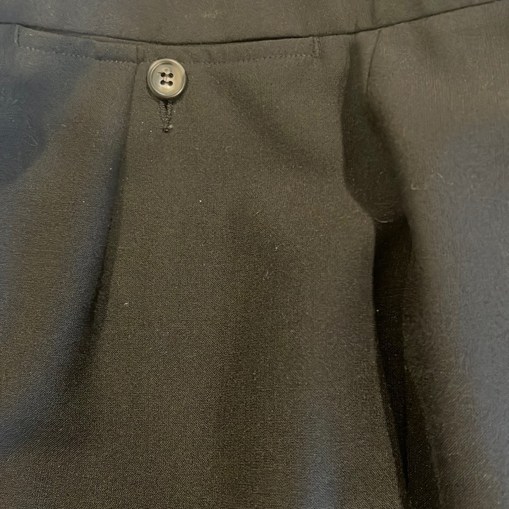Beautiful spring summer weight black pants.